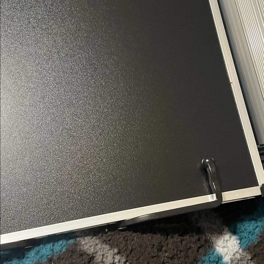 Black and White Portable Laptop Stand
